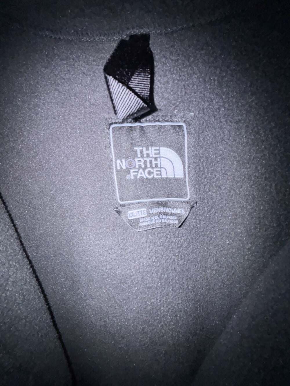 The North Face Fleece Jacket Size XXL Black Full Zip